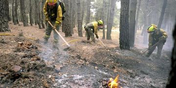 UGT pone en valor el sobreesfuerzo que están llevando a cabo los Bomberos Forestales, con jornadas maratonianas, golpes de calor, trabajando en sus días de descanso…
