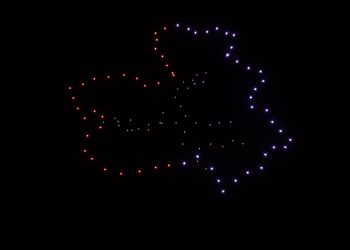 Guadalajara acoge el espectáculo de drones ‘Drone Light Show’ por el 40 aniversario del Estatuto de Castilla-La Mancha