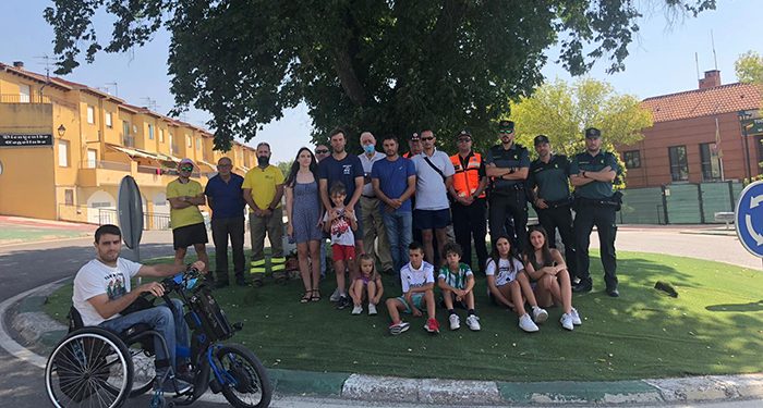 Homenaje al Retén de Cogolludo en el sencillo monumento que el pueblo dedica a su memoria 1 Homenaje al Retén de Cogolludo en el sencillo monumento que el pueblo dedica a su memoria