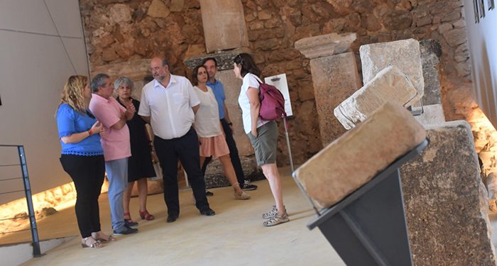 Inaugurado el Museo ‘Lapidario’ en la Iglesia de Santa Catalina en el yacimiento arqueológico de Valeria