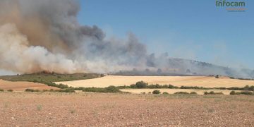 Incendio en Atienza