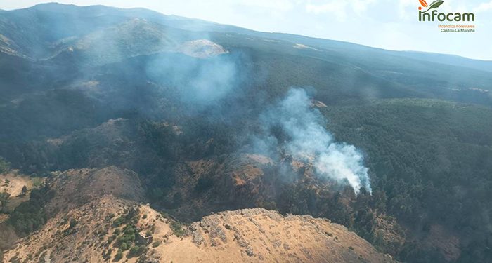 Incendio en Cantalojas