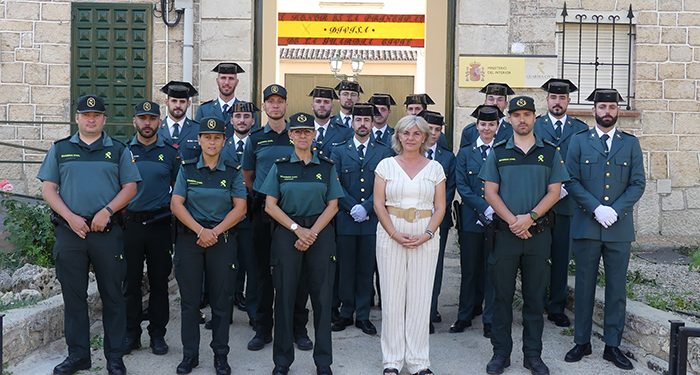 La Comandancia de la Guardia Civil de Guadalajara incorpora 60 guardias alumnos en prácticas