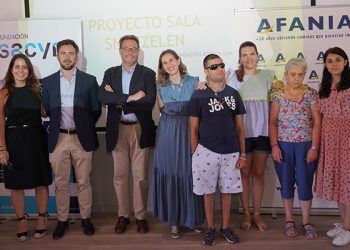 La Fundación Sacyr colabora con la Fundación Afanias para adaptar una sala en su Centro de Viñuelas