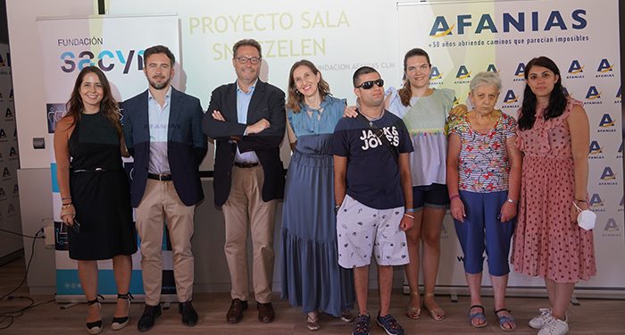 La Fundación Sacyr colabora con la Fundación Afanias para adaptar una sala en su Centro de Viñuelas 1 La Fundación Sacyr colabora con la Fundación Afanias para adaptar una sala en su Centro de Viñuelas