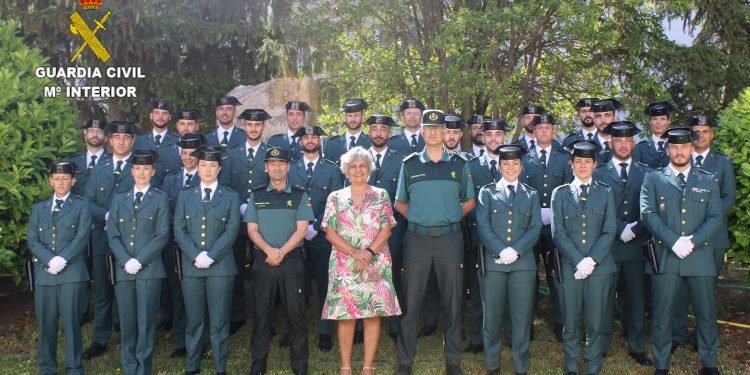 La Guardia Civil incorpora veintinueve guardias alumnos en Cuenca