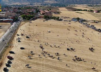 La Guardia Civil investiga a una persona y detecta 11 infracciones en el dispositivo establecido en el encierro de Uceda
