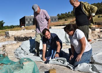 Las obras del balneum de Noheda, financiadas por la Diputación de Cuenca, alcanzan casi la mitad de la ejecución Las obras del balneum de Noheda, financiadas por la Diputación de Cuenca, alcanzan casi la mitad de la ejecución
