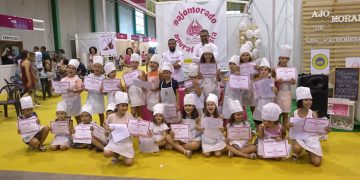 Los participantes del ‘Master Ajo Junior’ demuestran sus grandes cualidades para la cocina