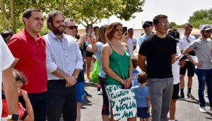 Martínez Chana asiste a la inauguración de la nueva pista de ciclismo de Mota del Cuervo en honor a los hermanos Herrada