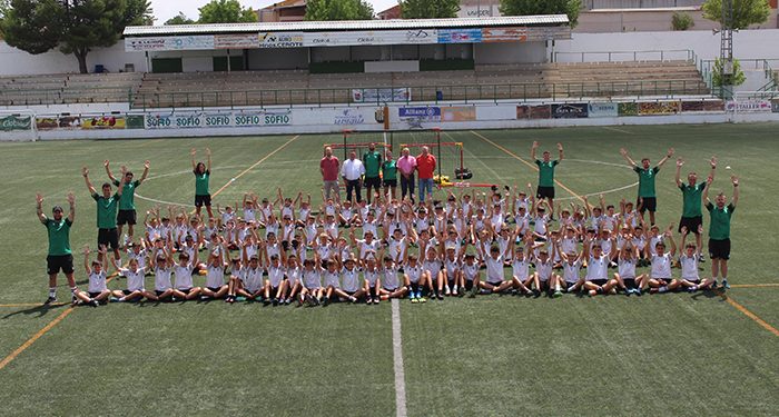 Más de 100 niños y niñas participan en el I Campus FFCM-Diputación de Cuenca en Quintanar del Rey