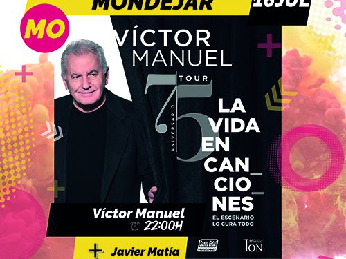 Ya puedes conseguir tu entrada para el “Concierto con encanto” de Victor Manuel en Mondéjar