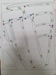 Nueva ordenación del tráfico a partir del viernes 8 de julio en la zona del Parque de los Girasoles de Tarancón
