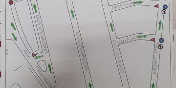 Nueva ordenación del tráfico a partir del viernes 8 de julio en la zona del Parque de los Girasoles de Tarancón