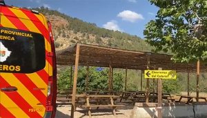 Nuevo accidente en Las Chorreras de Enguídanos un joven de 18 años acaba en el hospital