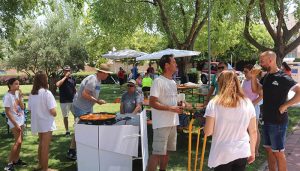 Ocho cuadrillas desafiaron al calor en el Concurso de Paellas 2022 de Cabanillas, que ganó «Jezuna»