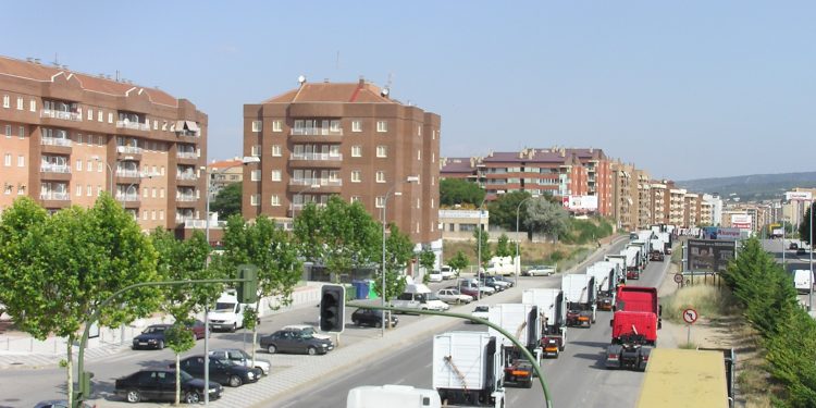 2004. Los camioneros festejaron a San Cristóbal en el Pinar de Jábaga