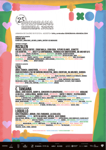 Sonorama Ribera anuncia el cartel por días de su 25º aniversario