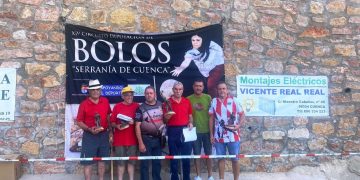 Cuenca sigue mandando en el XIV Circuito de Bolos en la Serranía, “Diputación de Cuenca”
