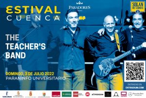 El Paraninfo de la UCLM acogerá el concierto de Baptiste BaiIly y The Teacher's Band este domingo ante la previsión de lluvias