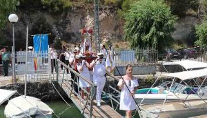 XX Procesión Marinera de la Liga Naval de Castilla-La Mancha en el embalse de Bolarque