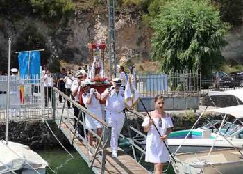 XX Procesión Marinera de la Liga Naval de Castilla-La Mancha en el embalse de Bolarque