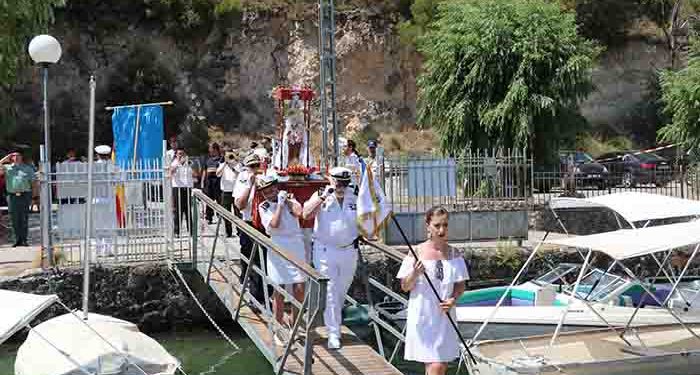 XX Procesión Marinera de la Liga Naval de Castilla-La Mancha en el embalse de Bolarque