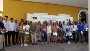ADASUR firma 20 proyectos con promotores de la comarca
