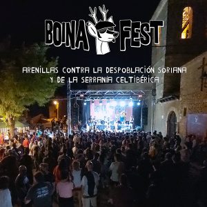 Boina Fest vuelve a batir récord y reúne a 1000 personas en Arenillas para reivindicar la lucha contra la despoblación