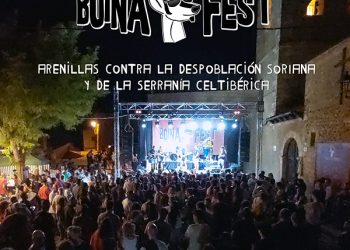 Boina Fest vuelve a batir récord y reúne a 1000 personas en Arenillas para reivindicar la lucha contra la despoblación