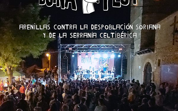 Boina Fest vuelve a batir récord y reúne a 1000 personas en Arenillas para reivindicar la lucha contra la despoblación