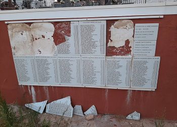 Denuncian un acto vandálico contra el panteón de las víctimas republicanas de Uclés