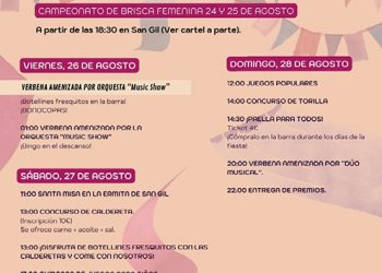 El barrio de San Gil de Huete celebra sus fiestas este fin de semana