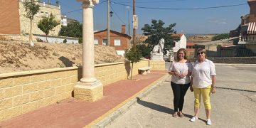El Gobierno regional colabora con el Ayuntamiento de Cañaveruelas en la adecuación de la Avenida Ercávica