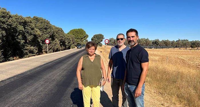 El Gobierno regional continua las obras de mejora de la CM-2100 a su paso por Olmedilla de Alarcón con la N-III