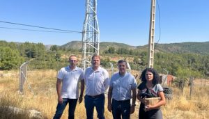 El Gobierno regional dota de cobertura 5G a la pedanía de La Olmeda en Santa Cruz de Moya