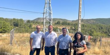 El Gobierno regional dota de cobertura 5G a la pedanía de La Olmeda en Santa Cruz de Moya