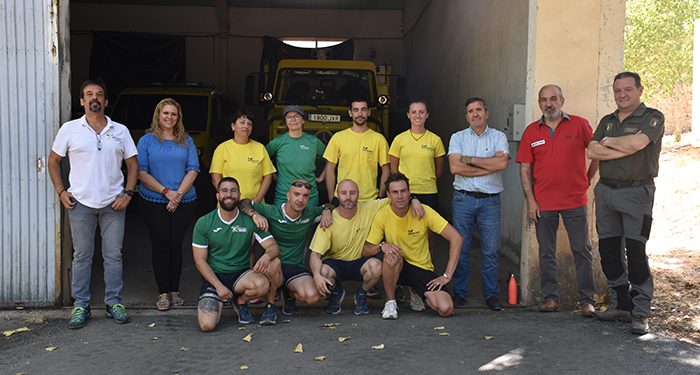 El Gobierno regional reconoce el trabajo de los profesionales del servicio de prevención y extinción de incendios en la provincia de Cuenca