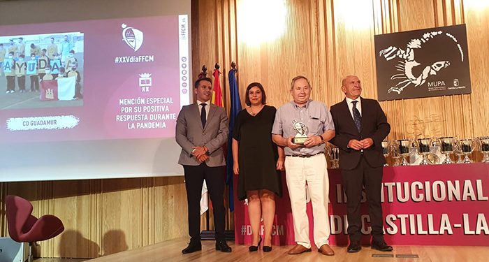 El Museo Paleontológico acoge la gala del XXV ‘Día Institucional del Fútbol de Castilla-La Mancha’