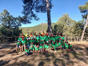 El verano se va acabando La Diputación de Cuenca clausura los campamentos estivales donde han participado 350 niños y niñas de la provincia