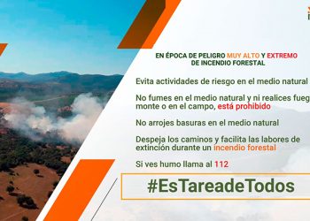 Hacer fuego junto a Beleña para ahuyentar a las avispas mientras se merienda no está permitido.... Palabra de agentes medioambientales