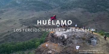 Huélamo. Los Tercios homenajean a su bandera de San Andrés