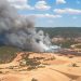 Incendio en Cañamares pasa a nivel 1 por posible afección a bienes de naturaleza no forestal y corte de carretera