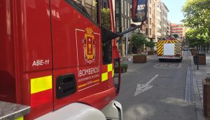 Incendio en una vivienda de Carretería