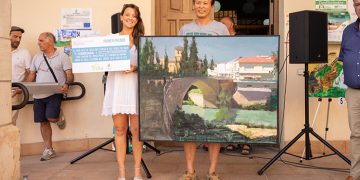 Jinzhong Rao, Primer Premio del Concurso de Pintura Rápida de Trillo