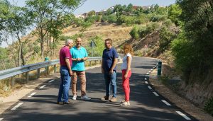La Diputación de Guadalajara invierte 233.000 euros en el acondicionamiento de la carretera de Valfermoso de Tajuña