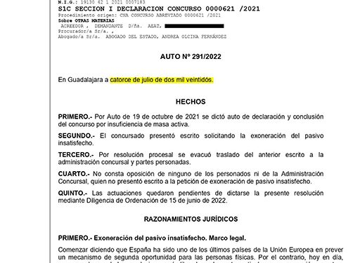 La Ley de la Segunda Oportunidad perdona los 70.000 euros que debía un sacerdote en Guadalajara