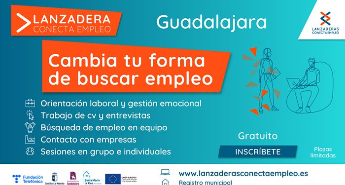 Abierta la inscripción para una nueva Lanzadera Conecta Empleo en Guadalajara