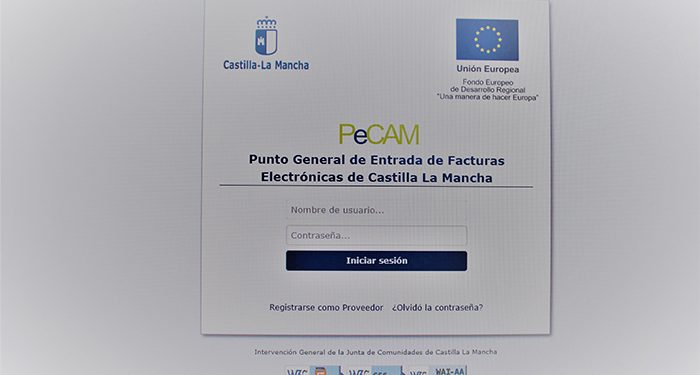 Los proveedores de la Administración regional eligen la vía electrónica para presentar el 97,2 por ciento de las facturas