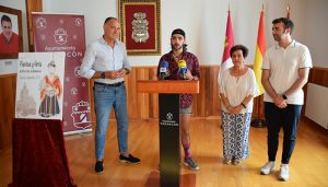 Mario Montoya, cartelista de las fiestas patronales de Tarancón
